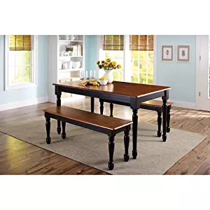 Best kitchen table with bench and chairs set