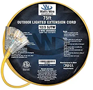 Best outdoor power extension cable