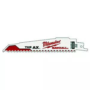 Best the ax sawzall blade by milwaukee