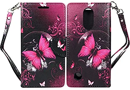 Best lg k20v case wallet purple