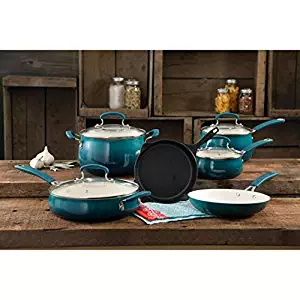 Best pioneer woman speckled non stick cookware set