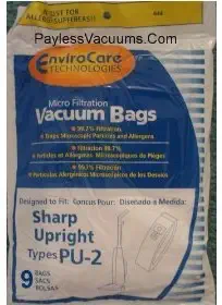 Best vacuum cleaner bags sharp