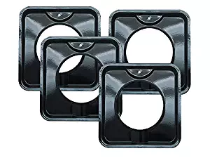 Best kenmore stove square drip pans set