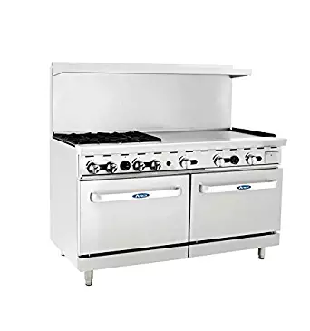 Best 60 commercial gas range 4 burners 36 griddle