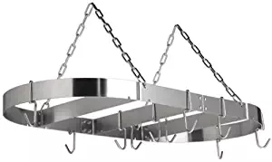 Best hanging pot rack oval