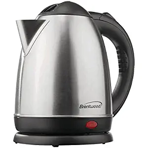 Best brentwood 1.5l stainless steel electric cordless tea kettle 1000w
