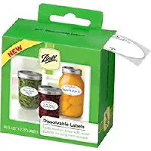 Best canning jar sticker labels
