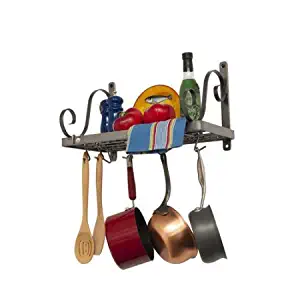 Best copper light fixture and pot rack