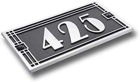 Best craftsman style address plaques