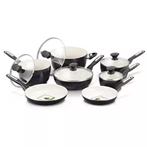 Best greenpan cookware set black nonstick ceramic