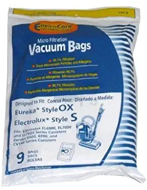 Best electrolux harmony vacuum bag