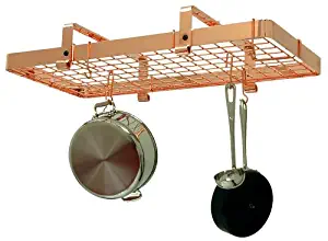 Best copper light fixture and pot rack