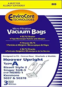 Best singer sub 1 vacuum bags