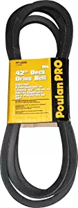 Best poulan pro 42 inch lawn tractor belt