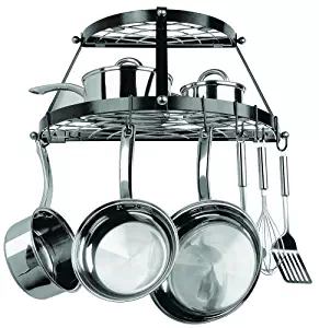Best how to hang a pot rack from ceiling without studs