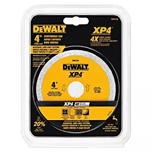 Best dewalt xp4 diamond blade