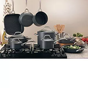 Best 15 piece hard anodized cookware set