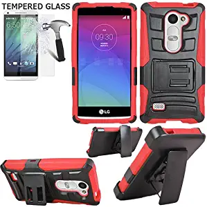 Best lg leon lte case red