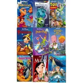 disney's 11 pack: Hercules (A Walt Disney Masterpiece), Monsters, Inc., Toy Story 2, The Rescuers, Rescuers Down Under, Doug's 1st Movie, B0018CCWNW) , Chitty Chitty Bang Bang (Aniv Clam), Brave Little Toaster Goes to Mars,Atlantis - The Lost Empire (Walt Disney Pictures Presents) , The Great Mouse Detective