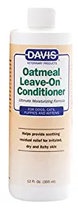 Davis Oatmeal Leave-On Dog and Cat Conditioner, 12-Ounce