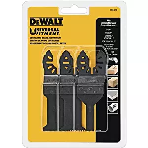 DEWALT DWA4215 Oscillating 3-Piece Set