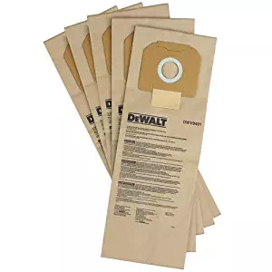 DEWALT DWV9401 Paper Bag for DWV012 Dust Extractor, 5-Pack