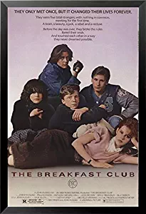 Buyartforless Framed The Breakfast Club 1984 36x24 Cult Movie Art Print Poster