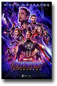 Avengers Endgame Poster Movie Promo 11 x 17 inches Flyer Size End Game 2019 X