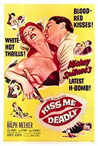 MariposaPrints 67392 Kiss Me Deadly Movie Ralph Meeker, Albert Dekker Decor Wall 16x12 Poster Print