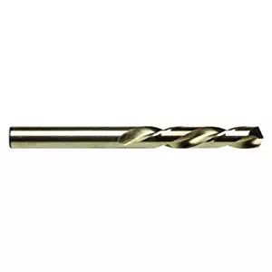 Irwin Hanson Left-Hand Mechanics Length Cobalt High Speed Steel Drill Bit, 1/8"