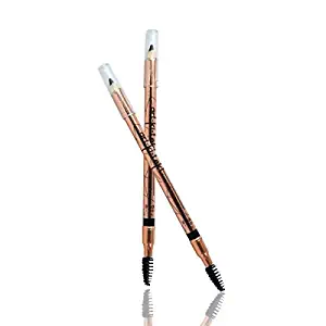 LA Splash Cosmetics Eyebrow Sculpting Art-ki-tekt Brow Defining Pencil Duo (Black)