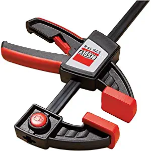 Bessey EZS90-8 One handed trigger clamp for compressing and spreading, 36" capacity x 3 1/2" throat depth, spreading capacity 6 1/2" - 43 1/2"