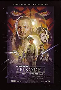 Star Wars: Episode I - The Phantom Menace - Movie Poster / Print (Regular Style) (Size: 24'' x 36'') (By POSTER STOP ONLINE)