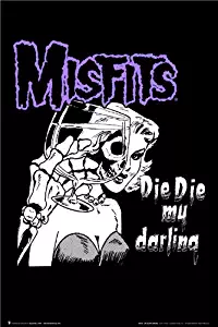 (24x36) The Misfits (Die Die My Darling) Music Poster Print