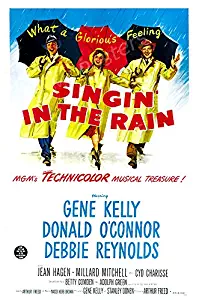 MCPosters Singing in the Rain GLOSSY FINISH Movie Poster - MCP454 (24" x 36" (61cm x 91.5cm))