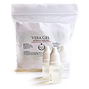 BioTouch VERAGEL INSTANT SOOTHING ELIXER LARGE Bottle (4 pack) Instantly Soothes & Locks in Color for Microblading Permanent Makeup Cosmetic Tattoo Anesthetics After Care (1/2 oz)