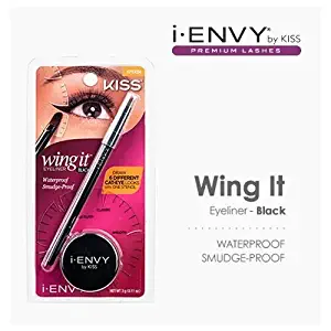 i Envy by Kiss Wing it Gel Eyeliner with Stencil - Black
