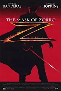 Pop Culture Graphics The Mask of Zorro Poster Movie C 11x17 Antonio Banderas Anthony Hopkins Catherine Zeta-Jones