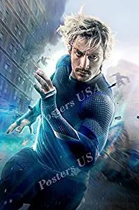 PremiumPrints - Marvel Avengers Age of Ultron Quicksilver Movie Poster Glossy Finish Made in USA - FIL248 (24