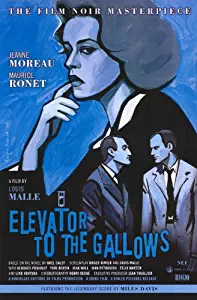 Elevator to the Gallows 11 x 17 Movie Poster - Style B