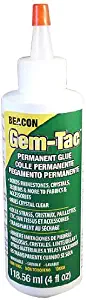 Beacon Gem-Tac Permanent Adhesive, 4-Ounce