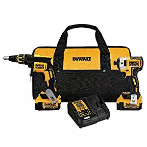 DEWALT DCK267M2 20V MAX XR Drywall Screwgun & Impact Driver Kit