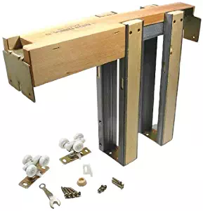 Johnson Hardware 153068PF 153068 Commercial Grade Pocket Door Frame (36" x 80"), Wood