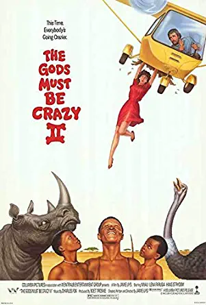 Gods Must Be Crazy Ii - Authentic Original 27x40 Rolled Movie Poster