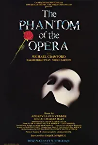 Phantom of the Opera, The (Broadway) 27 x 40 Broadway Show Poster