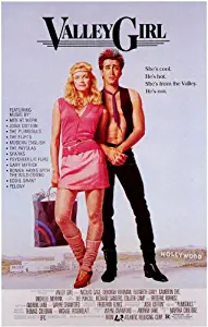 Valley Girl Movie Poster (11 x 17 Inches - 28cm x 44cm) (1983) Style B -(Nicolas Cage)(Deborah Foreman)(Colleen Camp)(Frederic Forrest)(Lee Purcell)(Elizabeth (E.G. Dailey) Daily)