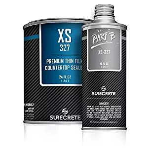 GlobMarble Concrete Countertop Water Based Sealer XS-327. Food Safe. Matte Finish 1 Kit