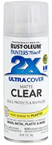 Rust-Oleum 249087 Painter's Touch Multi Purpose Spray Paint, 12-Ounce, Matte Clear