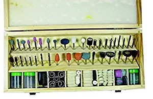 228pc Rotary Tool Accessory Bit Set W Case 1/8" Accessories For Dremel Grinding