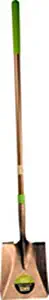 AMES 25337100 Tempered Steel Square Point Shovel with Fiberglass Handle, 61-Inch